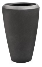 Květináč G21 Coal Oval 55 x 55 x 86,3