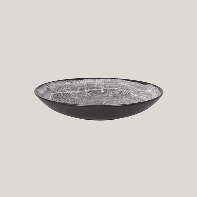 RAK Porcelain RAK Woodart talíř hluboký pr. 23 cm – šedá | RAK-WDBUBC23BG RAK Porcelain RAK Woodart talíř hluboký pr. 23 cm – šedá | RAK-WDBUBC23BG