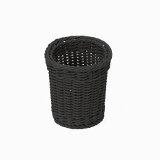APS Koš na příbory polyratan 120 × 150 mm, černý