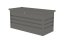 Zahradní box G21 Denver 400 L, metalický šedý plechový