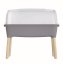 Sadbovač Prosperplast RESPANA PLANTER WOOD HIGH SET 78 cm šedý kámen