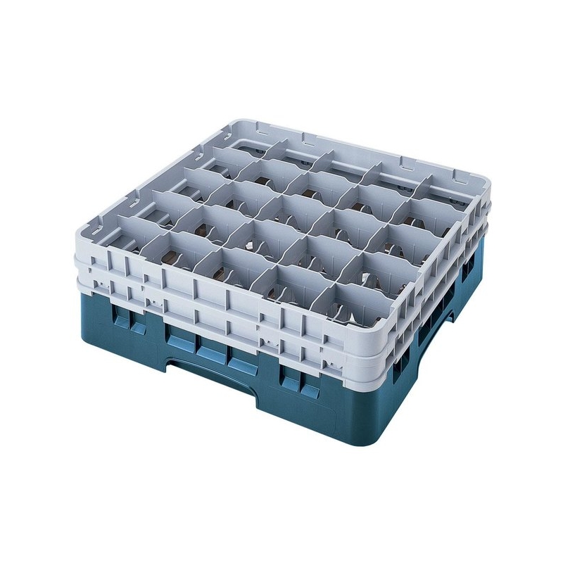 Cambro Koš Camrack 25 pozic, výška sklenice 25,8 cm - Tyrkysová Cambro Koš Camrack 25 pozic, výška sklenice 25,8 cm - Tyrkysová