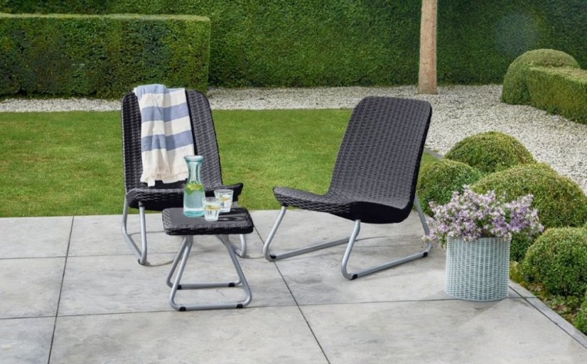 Zahradní nábytek Keter Rio Patio set grafitový