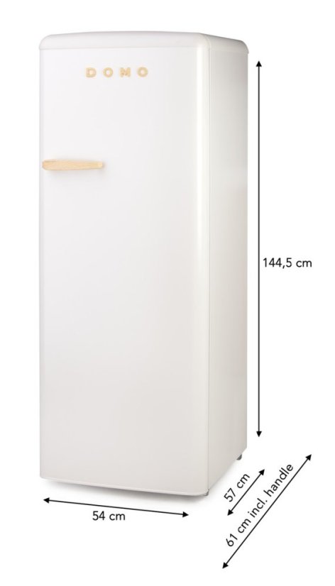 Retro lednice DOMO DO91709R