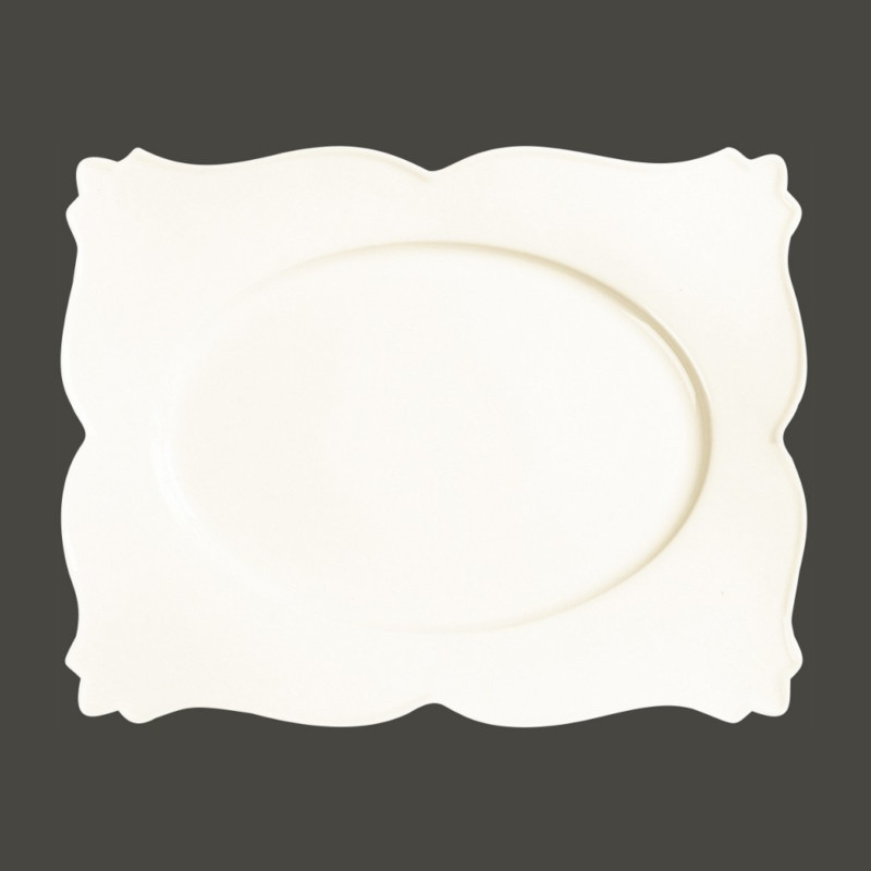 RAK Porcelain RAK White Gold podnos servírovací obdélný 44 × 32,5 cm – King | RAK-GDRT42 RAK Porcelain RAK White Gold podnos servírovací obdélný 44 × 32,5 cm – King | RAK-GDRT42
