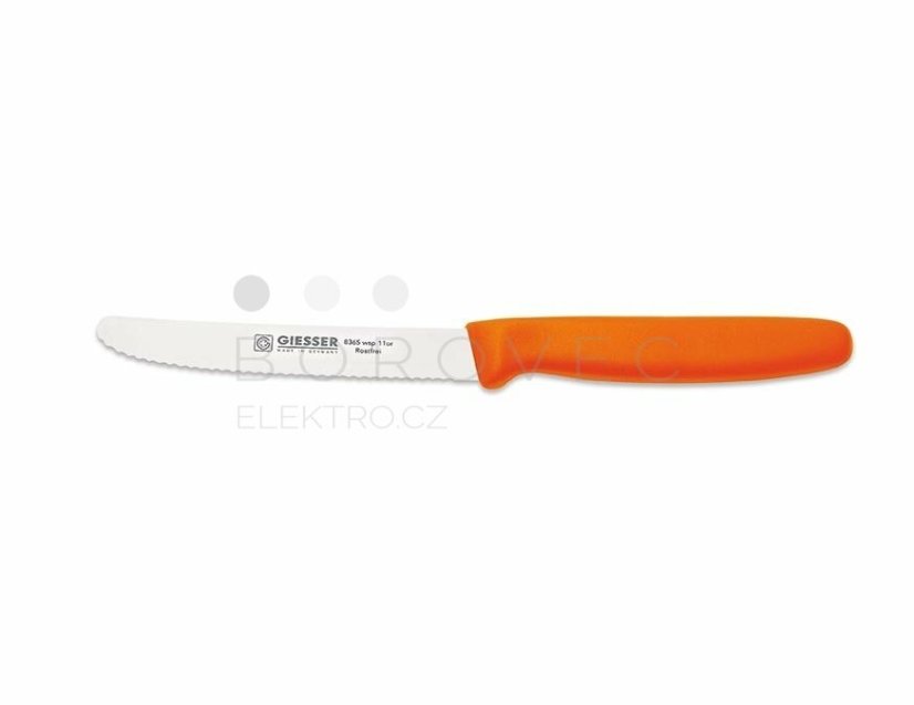 GIESSER nůž zubatý G 8365 - 110 mm oranžová