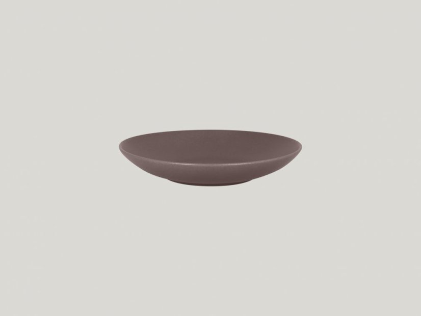 RAK Porcelain RAK Talíř hluboký coupe 23 cm, hnědá | RAK-NFNNDP23CB