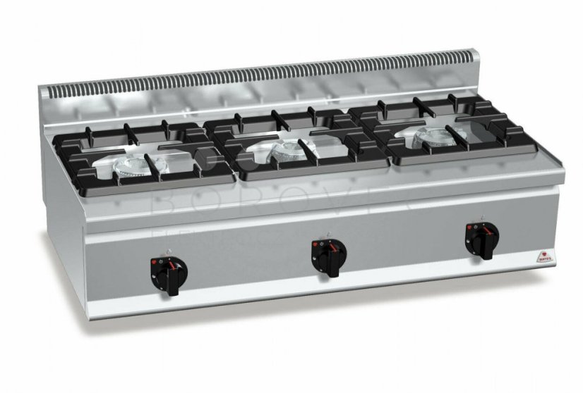 Plynový sporák Bertos G6F3BH12 Plynový sporák Bertos G6F3BH12