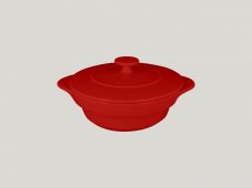 RAK Porcelain RAK Chef's Fusion hrnec s poklicí pr. 16 cm, červený | RAK-CFRD16BR