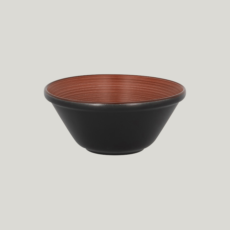 RAK Porcelain RAK Trinidad miska na salát stohovatelná pr. 16 cm, hnědá | RAK-TRBASB16BW