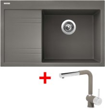 Sinks RIM 780 P Truffle + Mix 3 P GR