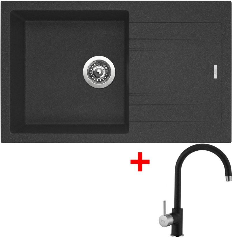 Sinks LINEA 780 Granblack + Vitalia GR Sinks LINEA 780 Granblack + Vitalia GR
