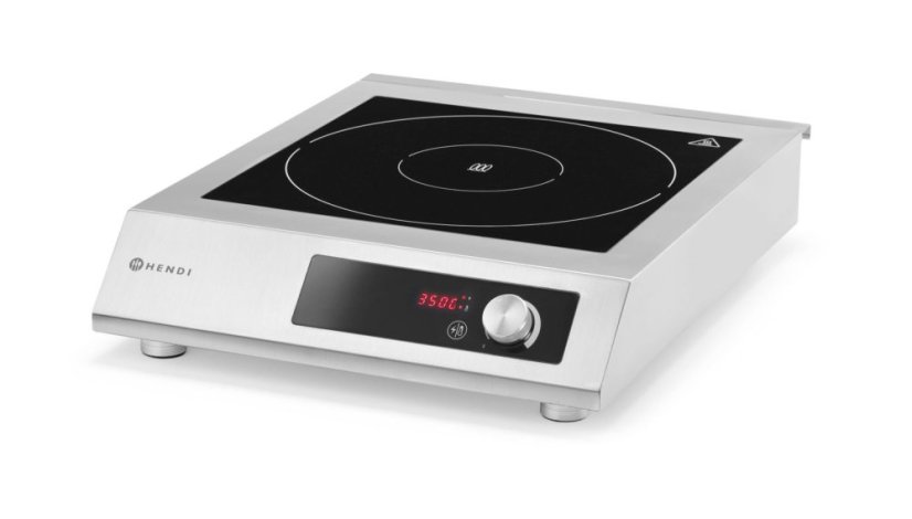 Indukční vařič 3500 H XXL, HENDI, 230V/3500W, 500x635x(H)125mm