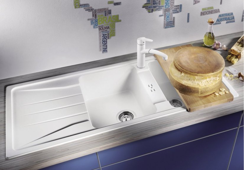 Blanco SONA 8 S Silgranit šedá skála oboustranné provedení