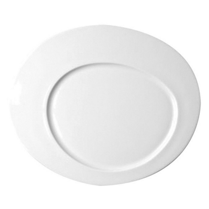 RAK Porcelain RAK Talíř mělký Cayenne 34 × 28 cm | RAK-SPEG36 RAK Porcelain RAK Talíř mělký Cayenne 34 × 28 cm | RAK-SPEG36
