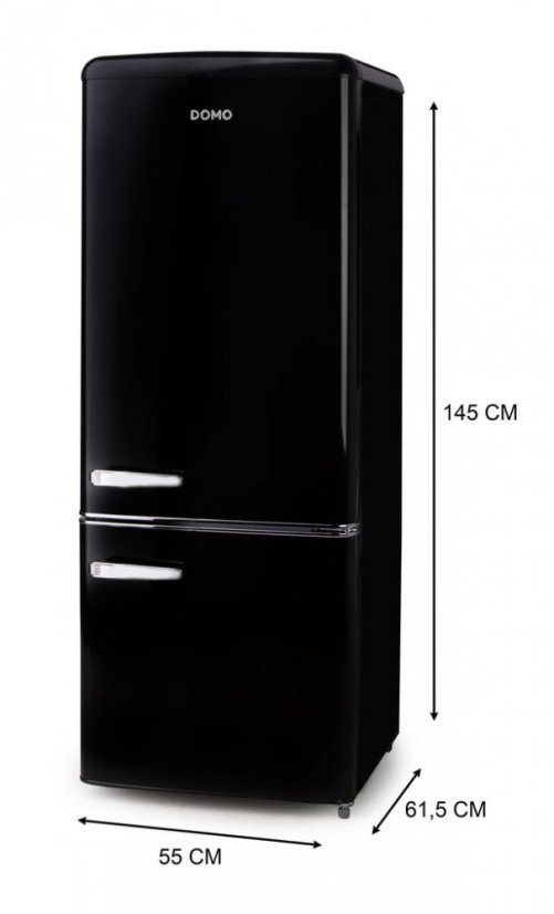 Retro lednice DOMO DO91706R