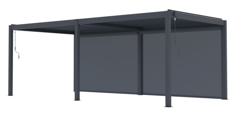 Příslušenství G21 boční markýza pro pergolu Austin Premium 6x3 a 6x4 m