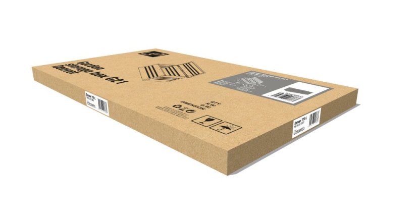 Zahradní box G21 Denver 770 L, metalický šedý plechový