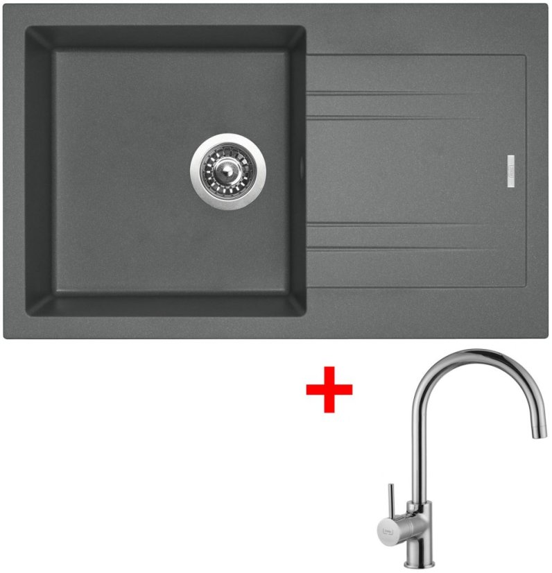 Sinks LINEA 780 Titanium + Vitalia Sinks LINEA 780 Titanium + Vitalia