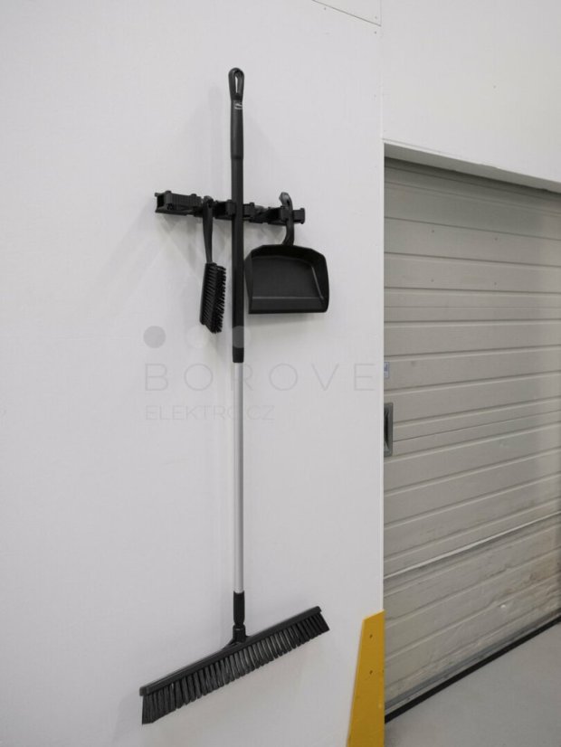 Vikan držák nástěnný 420 mm černý 10119