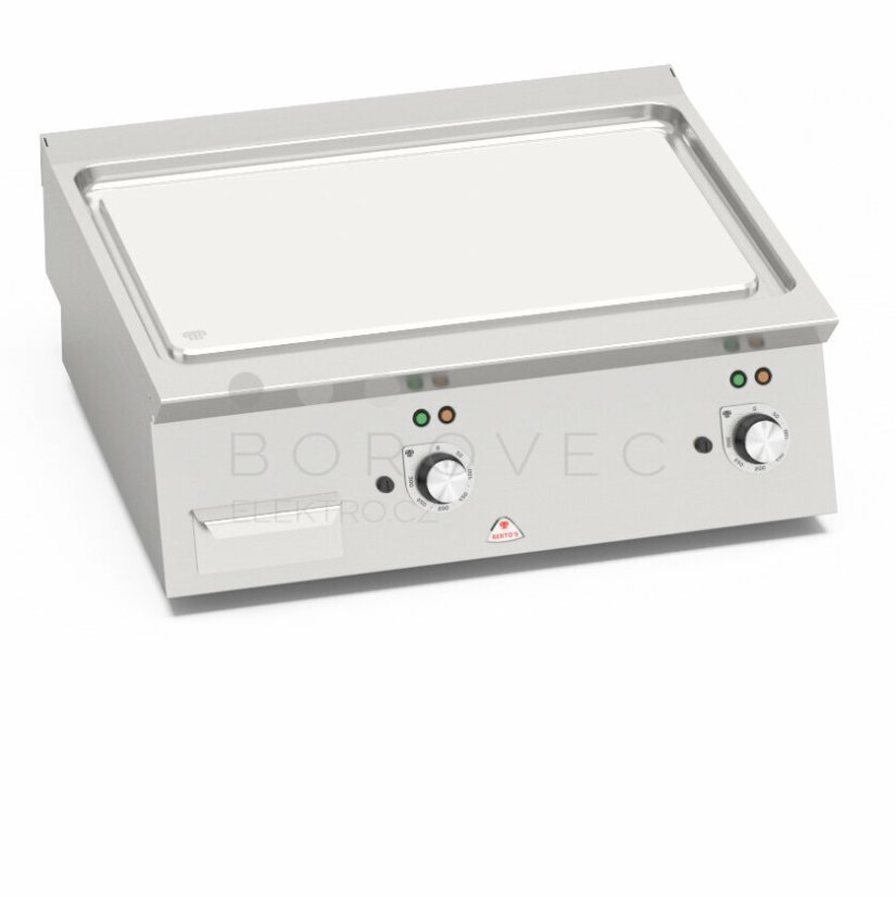 Elektr. grilovací plotna Bertos SE7FL8B-2/CPD