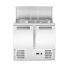 Saladety chladící stoly s odklápěcím víkem, Arktic, 146L, 230V/145W, 700x900x(H)860mm