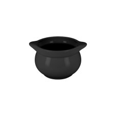 RAK Porcelain RAK Chef's Fusion mísa na polévku pr. 10,6 cm, černá | RAK-CFST10BKBD