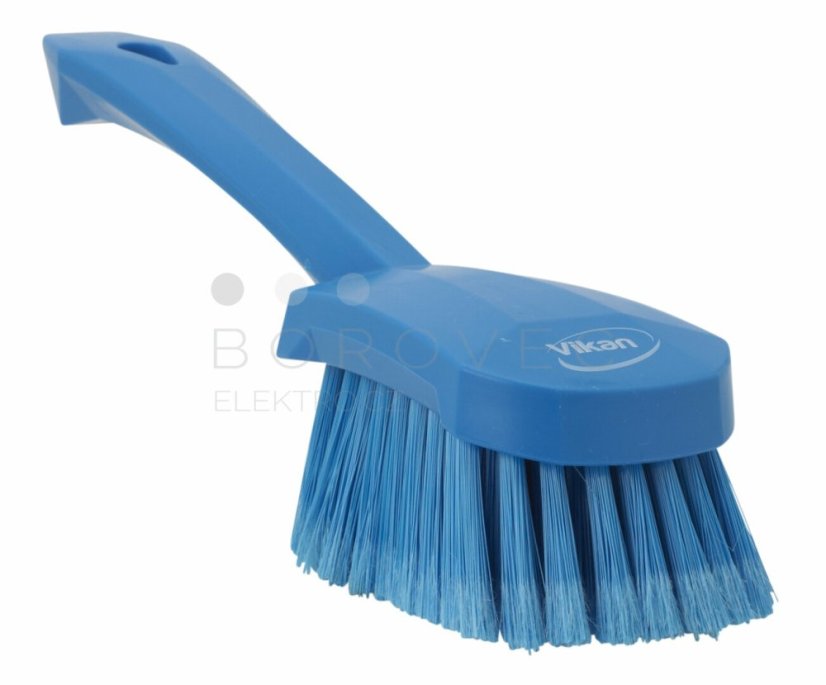 Vikan kartáč mycí ruční krátká rukojet 270mm M/modrý 41943