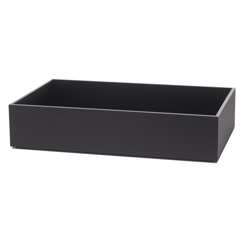 TOMGAST T-Collection box akryl, černý, 530x325x100 mm