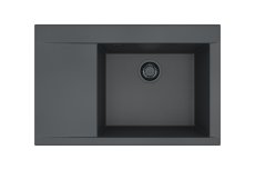 Alveus PURE-G 70 P černý A90 BLACK EDITION + jedn.sifon_algranit