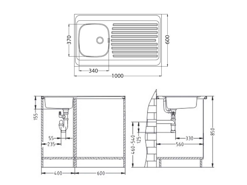 Alveus CLASSIC 70 SAT - 60-100x60 UNI nový F