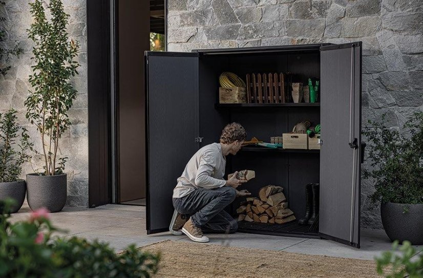 Zahradní box Keter Signature 1400 l Walnut