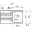 Franke SRX 611-86 nerez Smart