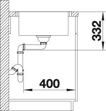 Blanco LEMIS XL 6 S-IF Compact nerez kartáčovaný