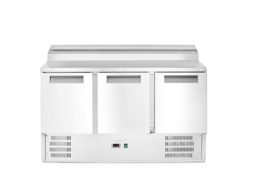 Třídveřový chladicí stůl s nástavcem, Arktic, 219L, 230V/152W, 700x1365x(H)990mm