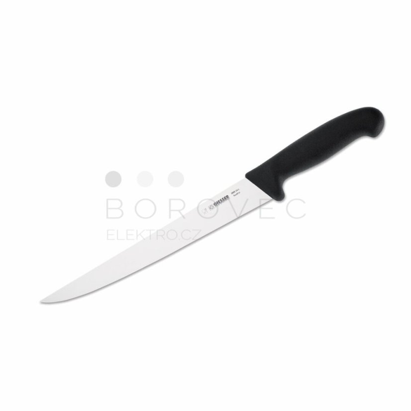 GIESSER nůž jateční G 3005 24cm černá GIESSER nůž jateční G 3005 24cm černá