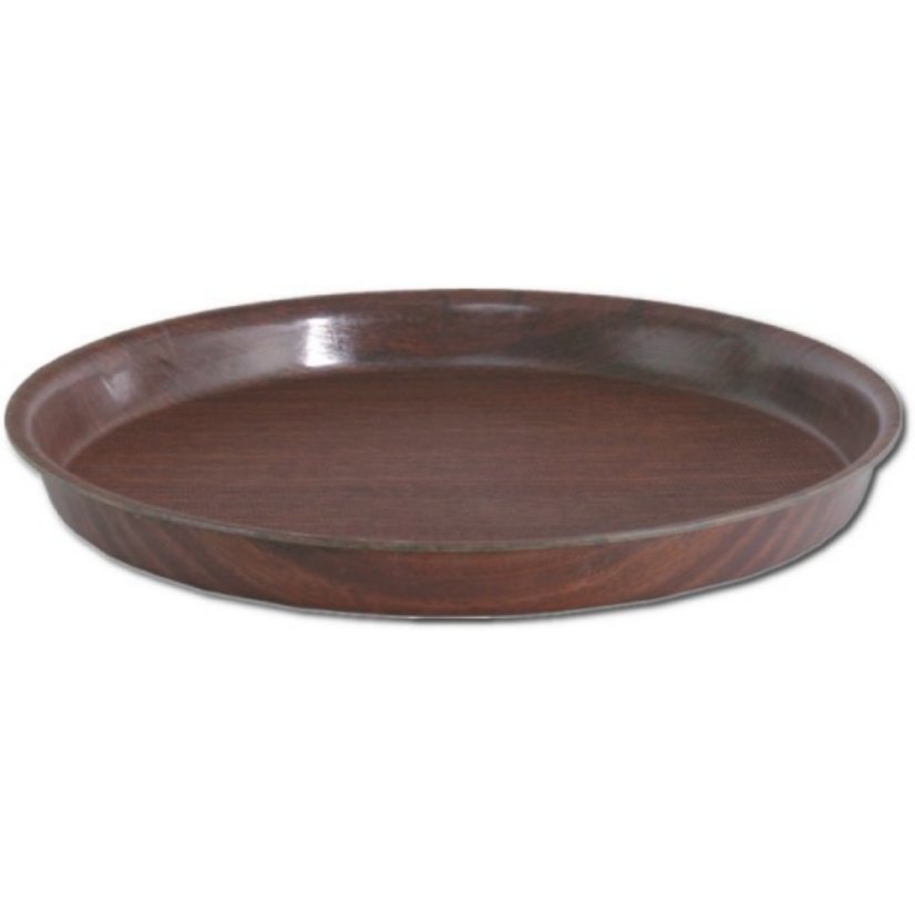 TOMGAST Podnos servírovací protiskluzový pr. 36 cm