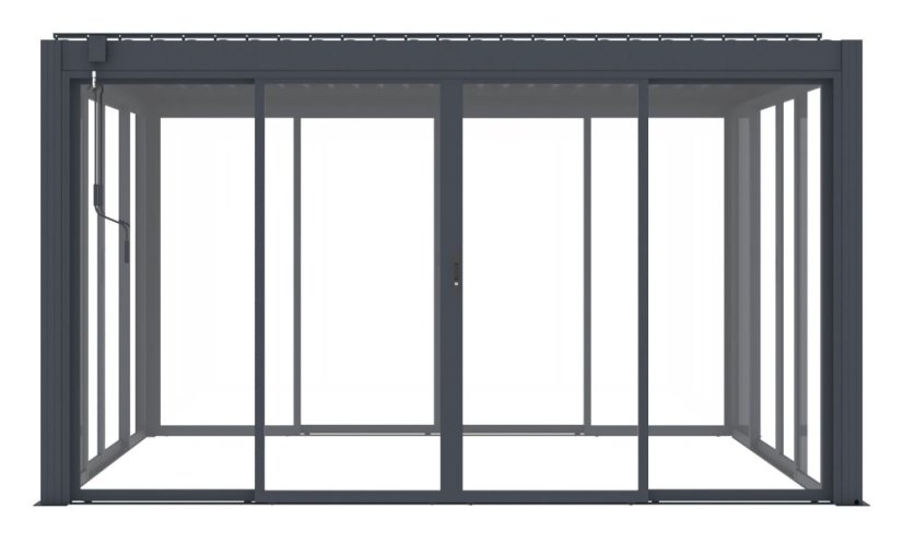 Příslušenství G21 posuvná zástěna 3,7x2 m pro pergoly Austin
