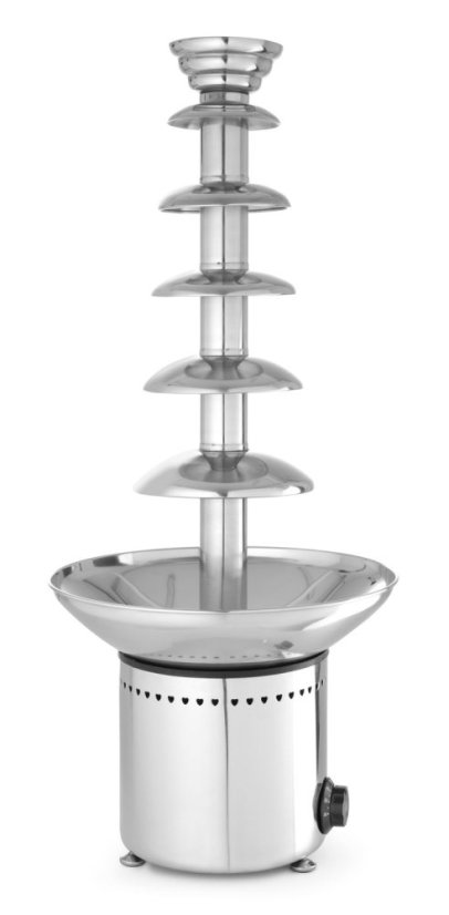 Čokoládová fontána 6 pater, HENDI, 230V/300W, ⌀372x(H)850mm