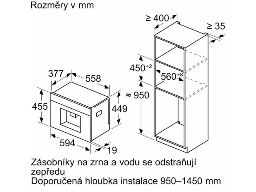 Automatický kávovar Bosch CTL7181W0