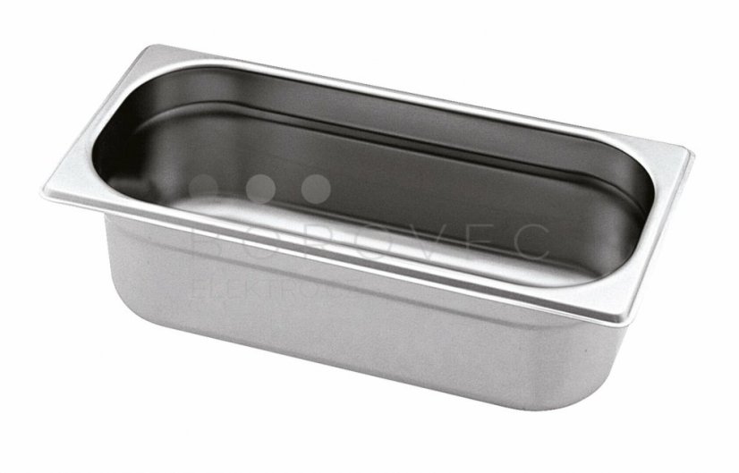 Gastronorm GN 2/8 (h=65 mm) nerezová plná Gastronorm GN 2/8 (h=65 mm) nerezová plná