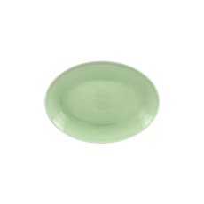 RAK Porcelain RAK Vintage talíř oválný 26 × 19 cm – zelená | RAK-VNNNOP26GR