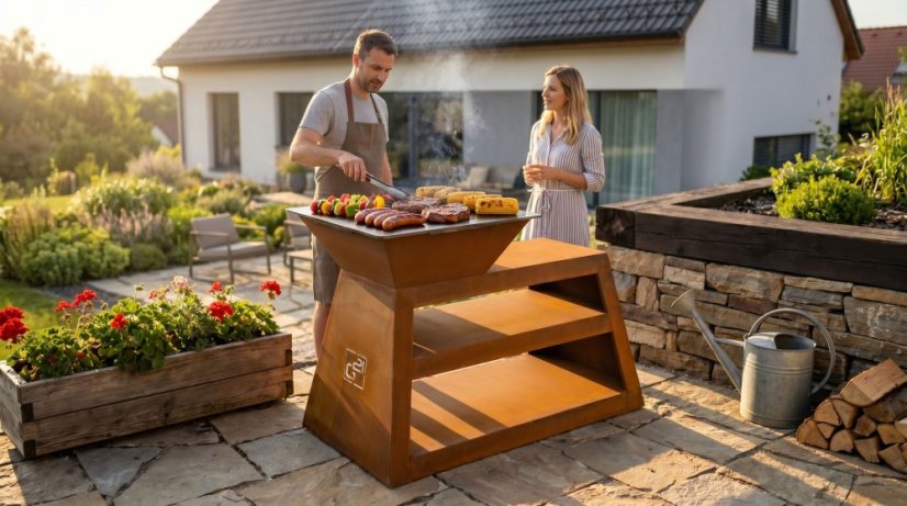 Gril G21 Maine Corten