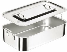 PADERNO pekáč s pevnými uchy a poklicí (500 x 300, v=150 mm)