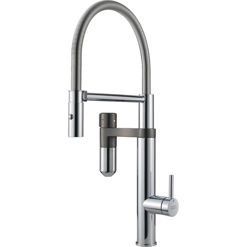 Franke Vital Tap chrom/gun metal se sprchou