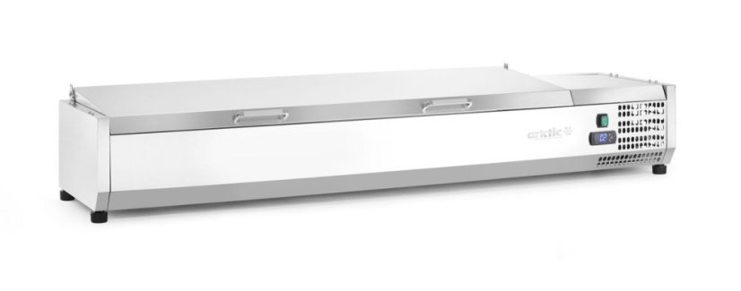 Chladicí zásobník GN 1/3, Arktic, 7x GN1/3, GN 1/3, 42L, 230V/180W, 420x1605x(H)630mm