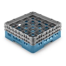 Cambro Koš Camrack 16 pozic, výška sklenice 25,8 cm - Tyrkysová