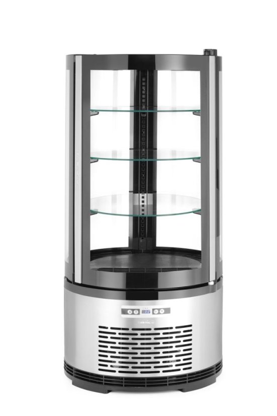 Chladicí vitrína, kulatá, Arktic, 230V/210W, ⌀480x(H)1065mm
