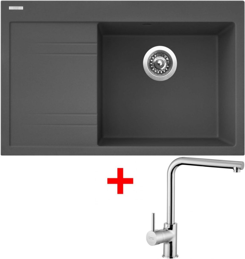 Sinks RIM 780 P Titanium + Elka Sinks RIM 780 P Titanium + Elka