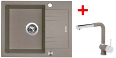 Sinks LINEA 600 XC Truffle + Mix 3 P GR